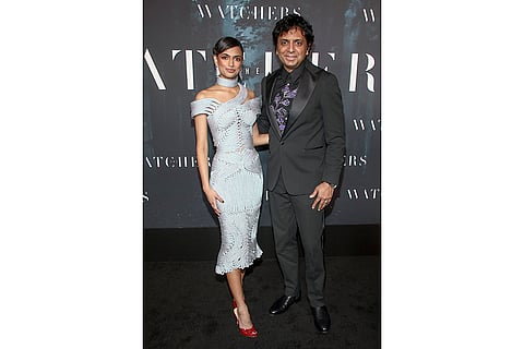 Ishana Night Shyamalan And M. Night Shyamalan